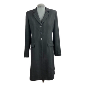 DANNY & Nicole NY Long Pin-Stripe Blazer Jacket